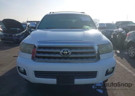 2008 Toyota Sequoia Limited 5.7L V8 из США, поврежденный, VIN 5TDBY68A58S010212